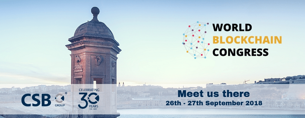 CSB Group – Investment Partner at the World Blockchain Congress in Malta