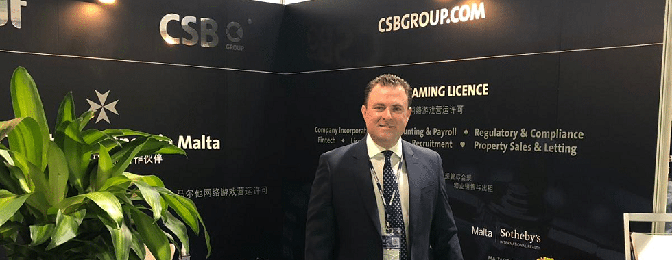 CSB Group exhibits once again at G2E Asia