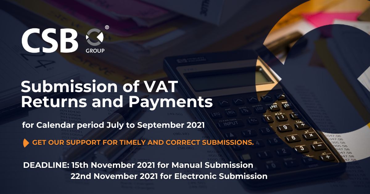 Value Added Tax (VAT) Services in Malta CSB Group