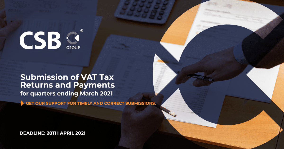 Value Added Tax (VAT) Services in Malta CSB Group