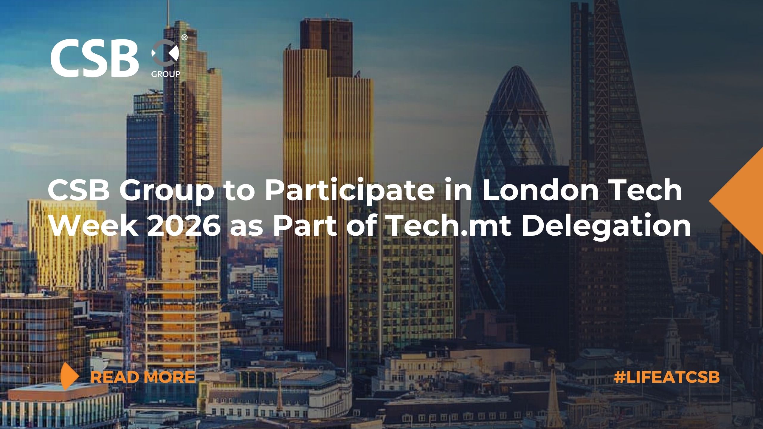 CSB Group to Participate in London Tech Week 2026 as Part of Tech.mt ...
